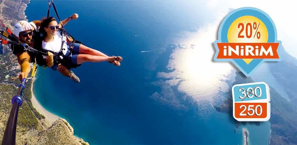 Yamaç paraşütü erken rezervasyon