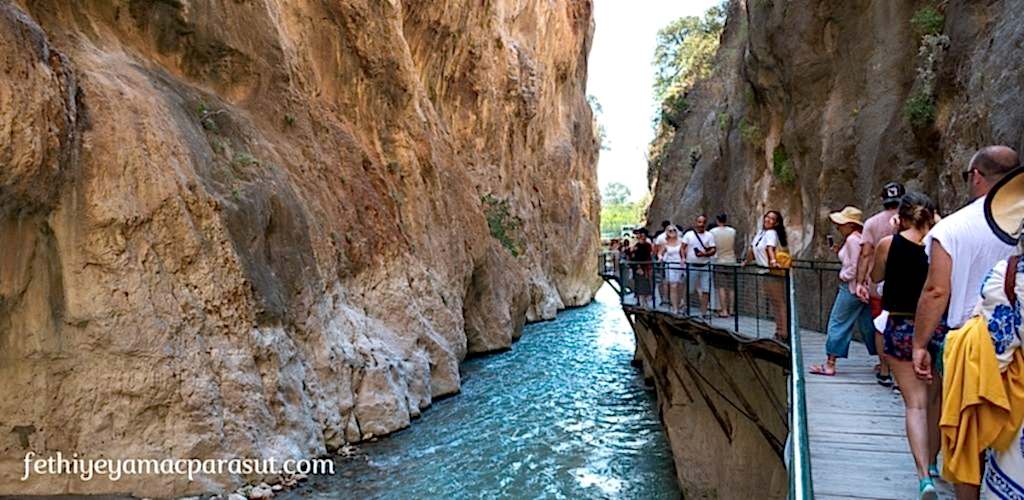 Fethiye de Gezilecek Yerler - Saklıkent