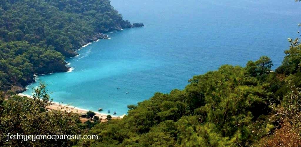 Fethiye de Gezilecek Yerler Kabak koyu