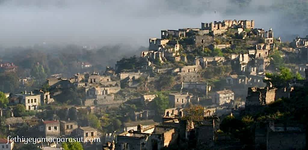 Fethiye de Gezilecek Yerler Kayaköy